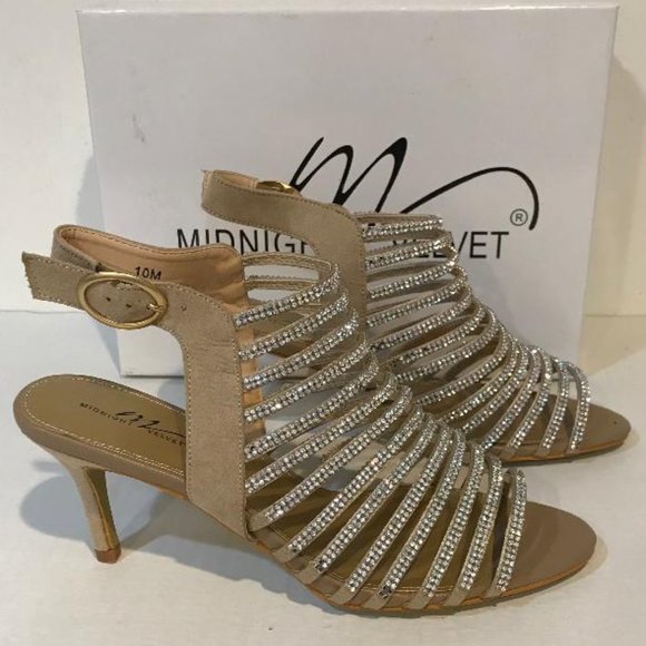 midnight velvet dress shoes